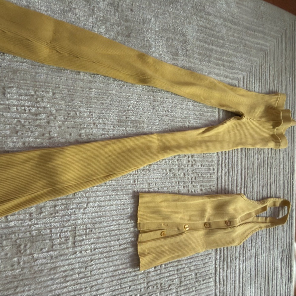 Zara Marigold Knit Ensemble